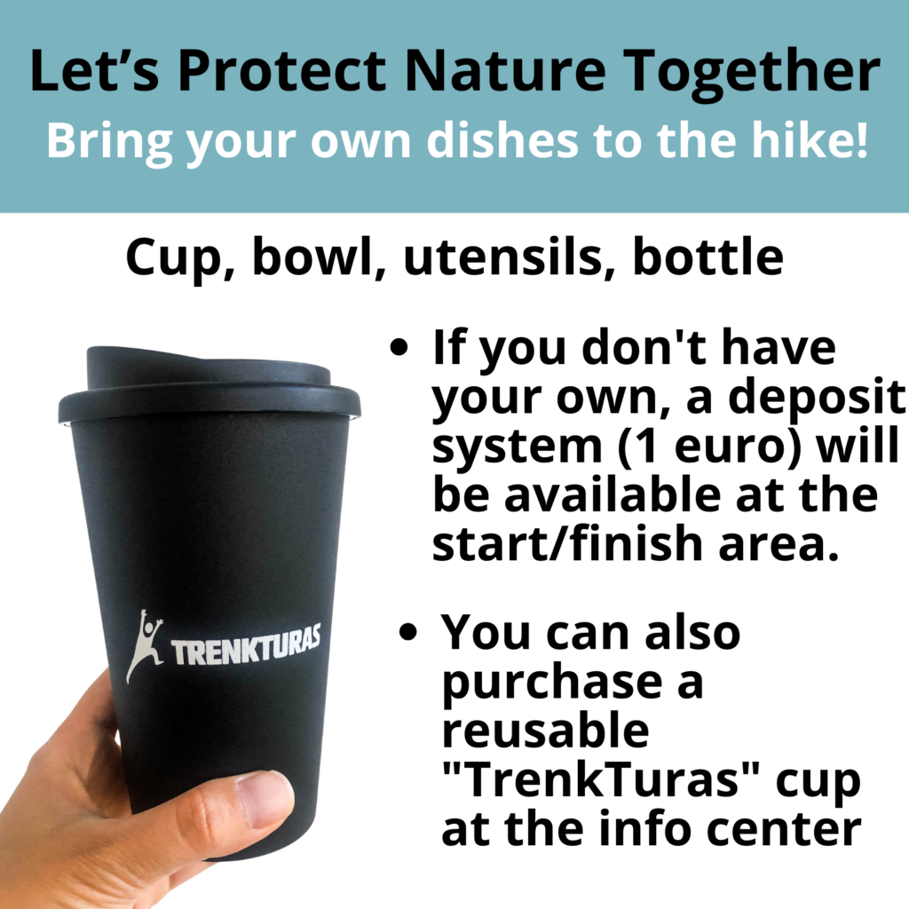 Hike with TrekTours cup