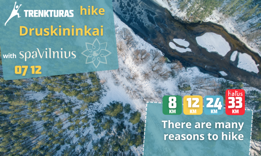 TrekTours Druskininkai hike 2024