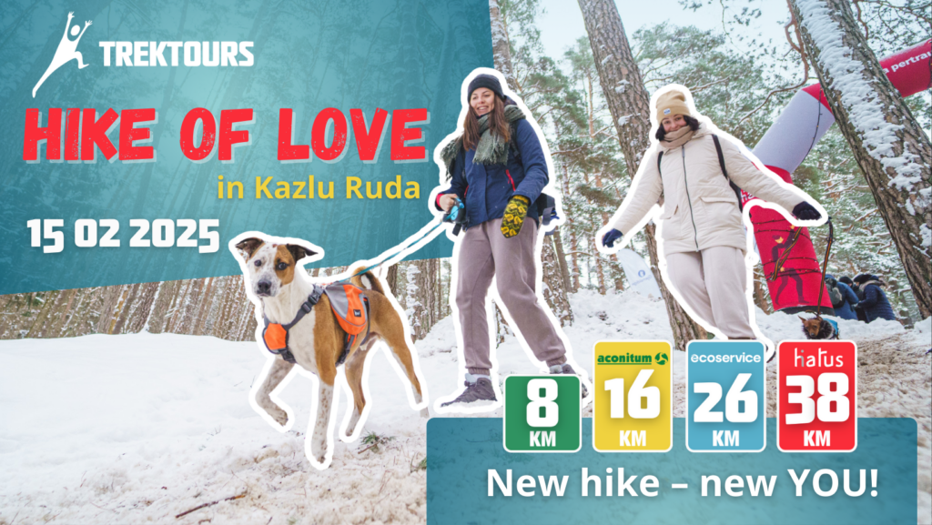 TrenkTuras hike of love in Kazlų Rūda 2025