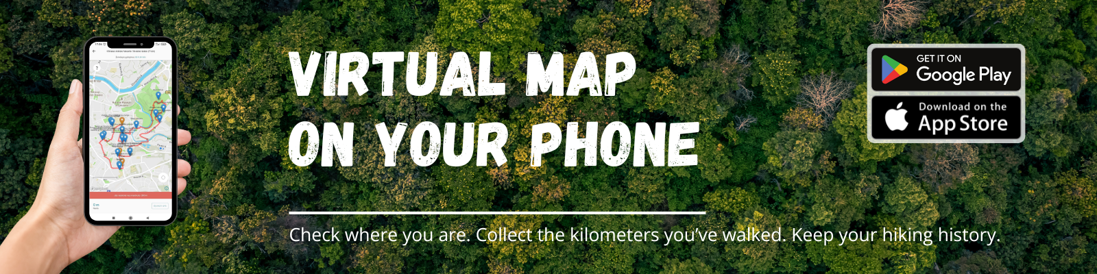map in the app