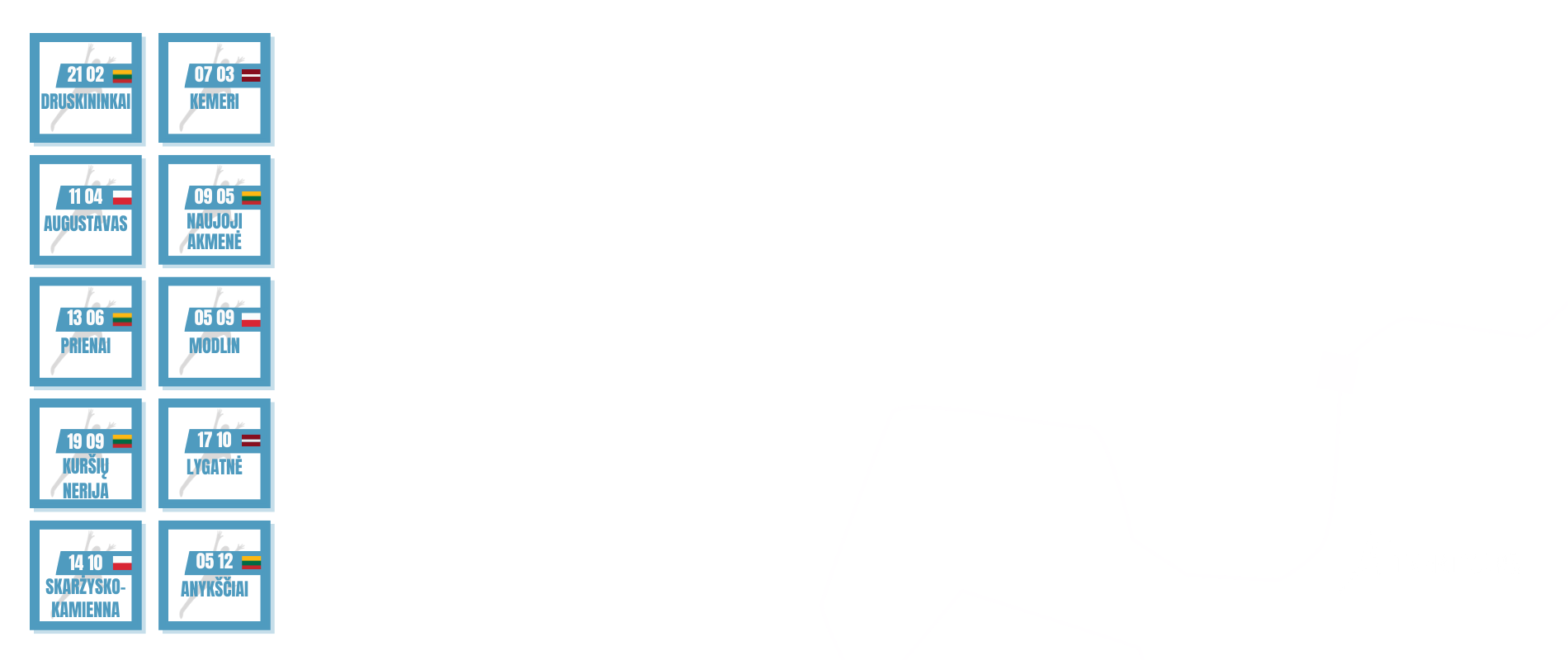 trektours hikes 2026