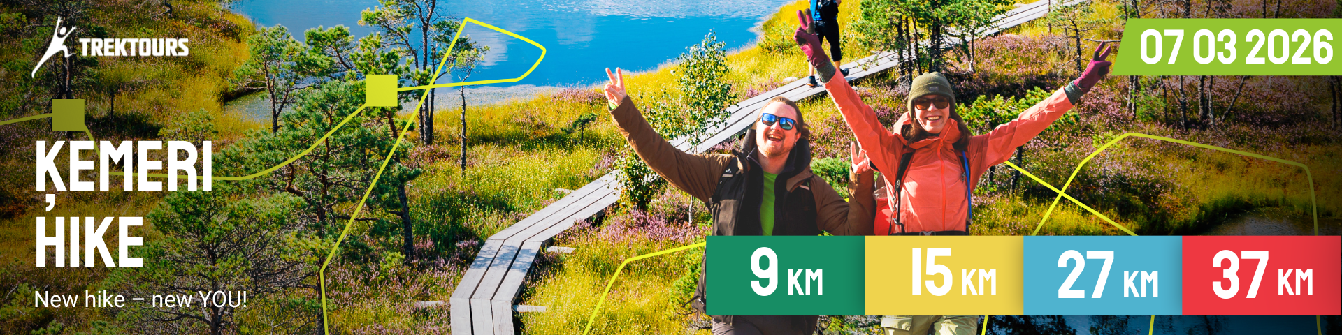 TrekTours: Ķemeri Hike’26