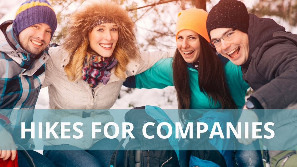 Hikes for companies TrekTours