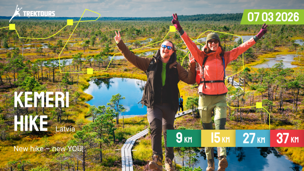 TrekTours: Ķemeri Hike’26