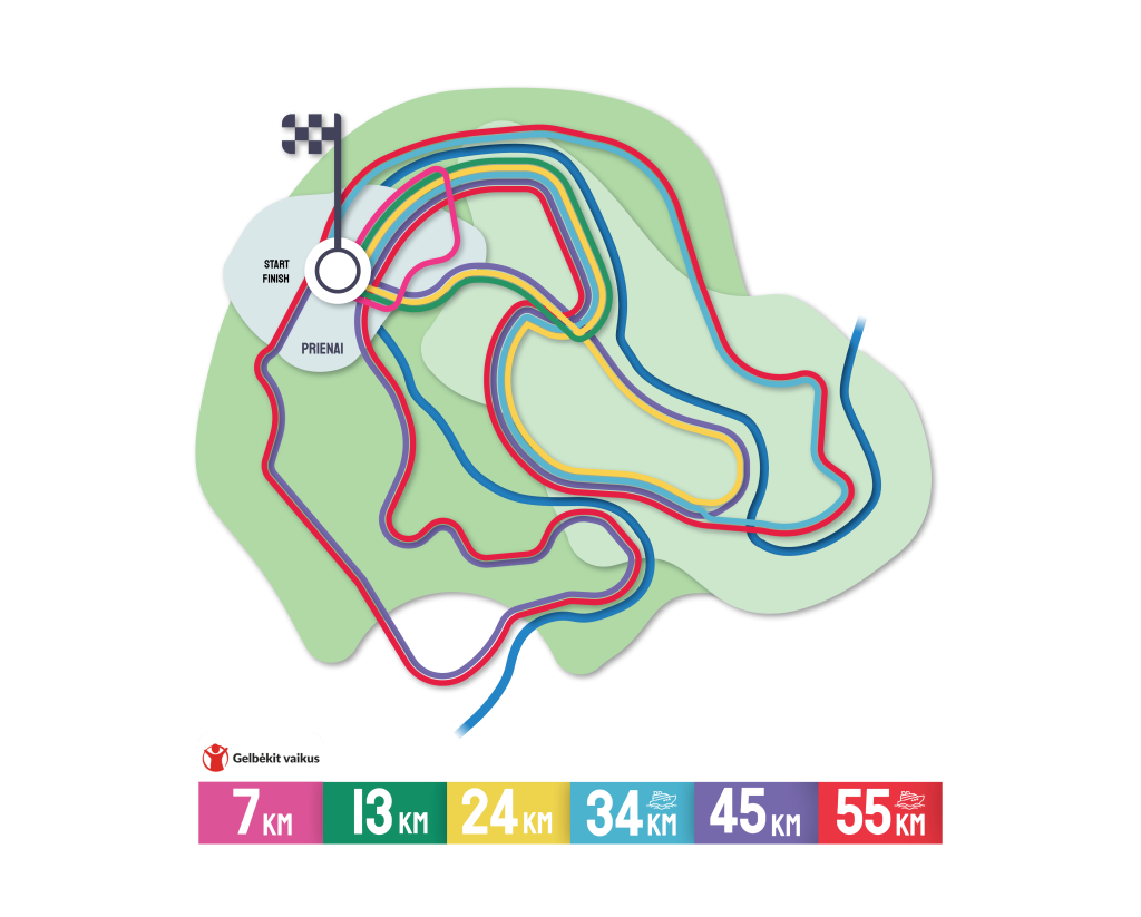 TrekTours Nemunas loops hike map EN (1)